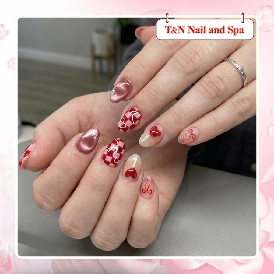 Valentine nail collection